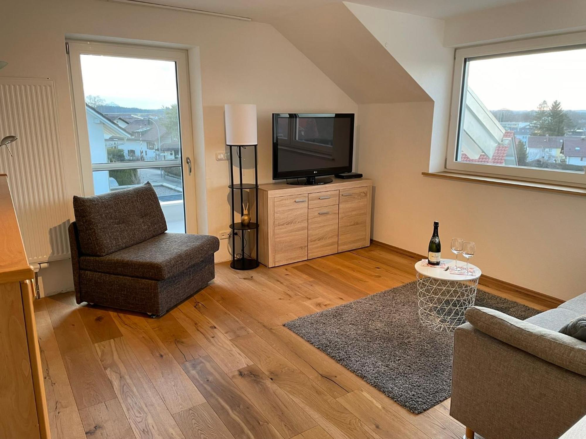 Wohnung Mit Ausblick Im Allgaeu Mit 2 Schlafzimmern Марктобердорф Екстериор снимка